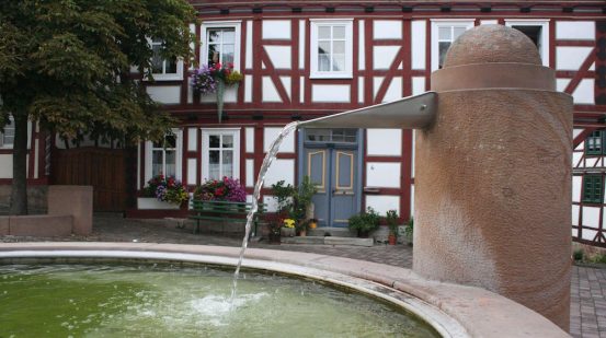 Brunnen am Martkplatz in Naumburg