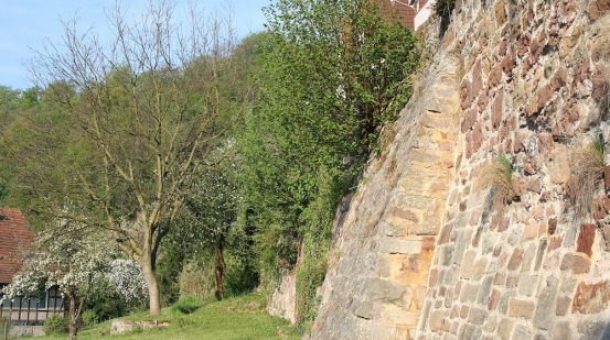 Stadtmauer in Naumburg